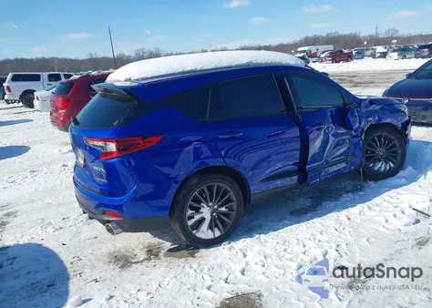 2023 Acura Rdx A-Spec Advance Package z USA, uszkodzony, nr VIN 5J8TC2H84PL000815